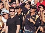 Rahul Gandhi also once joined Shah Rukh Khan for an IPL match.