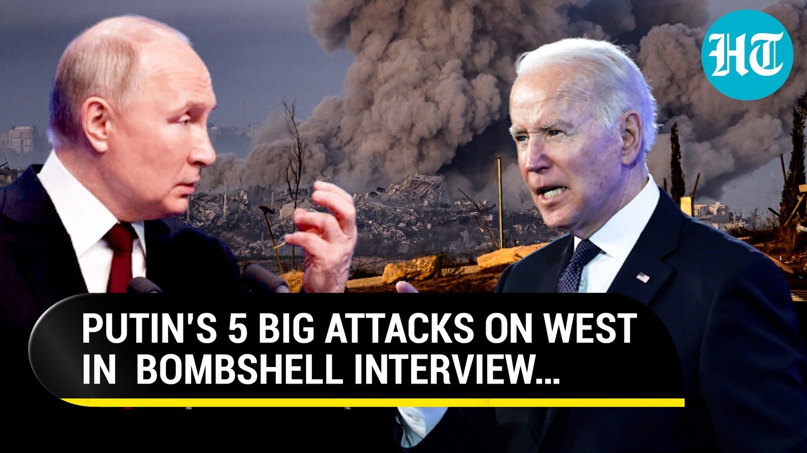 From Ukraine To Gaza & Taliban, Putin Launches Biggest Attack On U.S ...