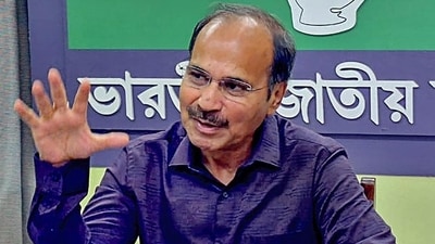 Congress leader Adhir Ranjan Chowdhury (PTI/File Photo) Congress leader Adhir Ranjan Chowdhury (PTI/File Photo)