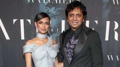 M. Night Shyamalan has worked with his daughter Ishana on The Watchers. (AP) M. Night Shyamalan has worked with his daughter Ishana on The Watchers. (AP)