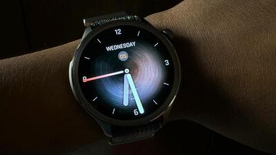 The Amazfit Balance smartwatch. (Vishal Mathur/ HT Photo) The Amazfit Balance smartwatch. (Vishal Mathur/ HT Photo)