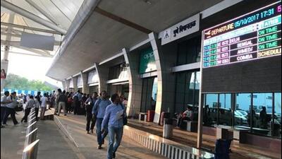 The passenger has been arrested and further investigation is under progress, said officials. (HT FILE)