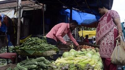 The surge in vegetable prices over the past three months has adversely impacted not only consumers but also vendors. (HT FILE) The surge in vegetable prices over the past three months has adversely impacted not only consumers but also vendors. (HT FILE)