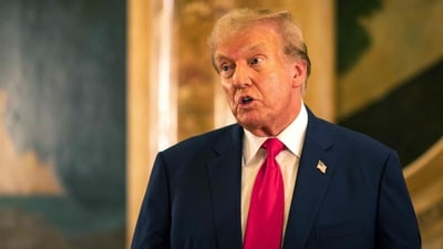 In his latest interview, Trump was asked if he would declassify JFK and 9/11 files if elected to the White House in November. (Getty Images via AFP) In his latest interview, Trump was asked if he would declassify JFK and 9/11 files if elected to the White House in November. (Getty Images via AFP)