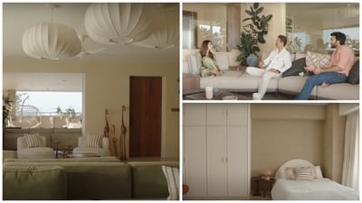 Javed Jaaferi shares a beautiful home in Bandra with his family. Javed Jaaferi shares a beautiful home in Bandra with his family.
