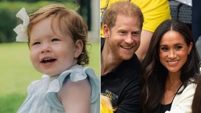 Meghan Markle gave birth to Lilibet Diana Mountbatten-Windsor on June 4, 2021 in California. (Archewell/Getty) Meghan Markle gave birth to Lilibet Diana Mountbatten-Windsor on June 4, 2021 in California. (Archewell/Getty)