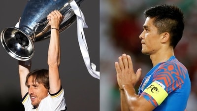 Luka Modric hailed Sunil Chhetri. Luka Modric hailed Sunil Chhetri.