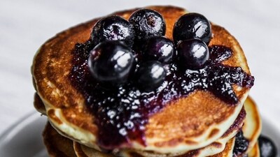 Top your pancake stack with a phalsa compote (Instagram) Top your pancake stack with a phalsa compote (Instagram)