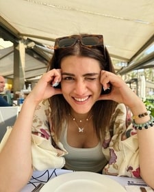 Kriti Sanon wears a chain with a delicate butterfly charm (Instagram)