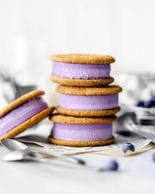 Phalsa berries make for a vibrant bright purple ice cream sandwich (Instagram) Phalsa berries make for a vibrant bright purple ice cream sandwich (Instagram)