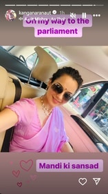 Kangana Ranaut defeated Congress candidate Vikramaditya Singh in Mandi Lok Sabha Polls. Kangana Ranaut defeated Congress candidate Vikramaditya Singh in Mandi Lok Sabha Polls.