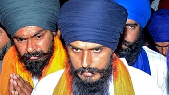 Independent candidate Amritpal Singh, 31, is the youngest candidate from Punjab to have won in this Lok Sabha elections. (ANI file) (HT_PRINT)