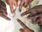 Mansa, June 01 (ANI): Voters cast their vote at a polling station for the 7th phase of the Lok Sabha Polls at Moosa Village in Mansa, Punjab on Saturday. (ANI Photo/Amit Sharma)