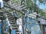 Nine people, including eight members of a single family, were injured early in the morning on Thursday due to a cylinder blast behind the Smoke N Mirrors Hair Salon on CG Road, Chembur Nine people, including eight members of a single family, were injured early in the morning on Thursday due to a cylinder blast behind the Smoke N Mirrors Hair Salon on CG Road, Chembur