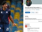Saurabh Netravalkar juggled his cricketing career and his corporate life.
