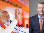 Nunzio Quacquarelli (R), the founder-president of the London-based higher education analyst, Quacquarelli Symonds (QS) lauds PM Narendra Modi. Nunzio Quacquarelli (R), the founder-president of the London-based higher education analyst, Quacquarelli Symonds (QS) lauds PM Narendra Modi.