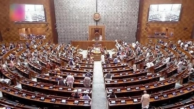 A view of the Lok Sabha in the new Parliament building. (File Photo) A view of the Lok Sabha in the new Parliament building. (File Photo)