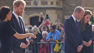 Meanwhile, Queen Elizabeth II was UK's longest-serving monarch. With her death, her eldest son Charles, the former Prince of Wales and Prince William and Prince Harry's father, will lead the country in mourning as the new King and head of state for 14 Commonwealth realms. In his inaugural address to Britain and the Commonwealth, King Charles III pledged to follow his mother's example of "lifelong service". (AFP) Meanwhile, Queen Elizabeth II was UK's longest-serving monarch. With her death, her eldest son Charles, the former Prince of Wales and Prince William and Prince Harry's father, will lead the country in mourning as the new King and head of state for 14 Commonwealth realms. In his inaugural address to Britain and the Commonwealth, King Charles III pledged to follow his mother's example of "lifelong service". (AFP)