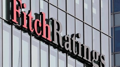 The Fitch Ratings logo is seen at their offices at Canary Wharf financial district in London. (REUTERS) The Fitch Ratings logo is seen at their offices at Canary Wharf financial district in London. (REUTERS)