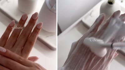 New York-based influencer Victoria's viral video on her hand care routine drew a range of comments. (Instagram/elysian__living)