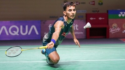 Lakshya Sen of India (AP)