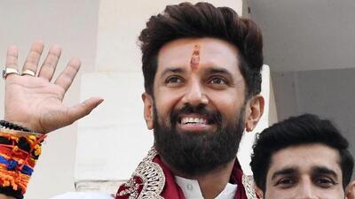 Lok Janshakti Party (Ram Vilas) leader Chirag Paswan. (HT PHOTO) Lok Janshakti Party (Ram Vilas) leader Chirag Paswan. (HT PHOTO)