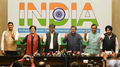 On Thursday, AAP Delhi convener Gopal Rai said its tie-up in Delhi was limited to the Lok Sabha elections. (HT Photo) On Thursday, AAP Delhi convener Gopal Rai said its tie-up in Delhi was limited to the Lok Sabha elections. (HT Photo)