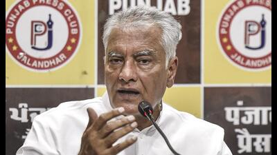 Punjab BJP president Sunil Jakhar (PTI)