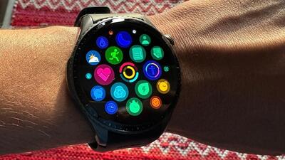 The Noise Origin smartwatch. (Vishal Mathur / HT Photo) The Noise Origin smartwatch. (Vishal Mathur / HT Photo)