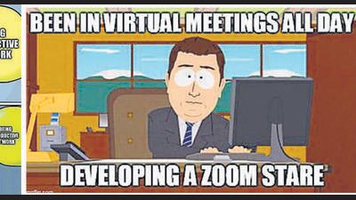 There are simply too many meetings in our calendars: some that are endless, others without agenda and still more filled with tech glitches that have sparked a frenzy of memes. There are simply too many meetings in our calendars: some that are endless, others without agenda and still more filled with tech glitches that have sparked a frenzy of memes.