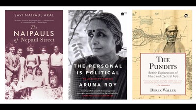 This week’s pick of interesting reads includes a memoir of a fifty-year engagement with public action, a book on the south Asian explorers who documenting large swathes of central Asia and Tibet, and the story of VS Naipaul’s family in Trinidad. (HT Team) This week’s pick of interesting reads includes a memoir of a fifty-year engagement with public action, a book on the south Asian explorers who documenting large swathes of central Asia and Tibet, and the story of VS Naipaul’s family in Trinidad. (HT Team)
