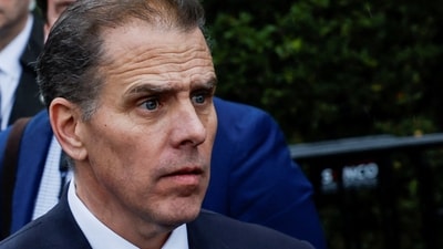 Hunter Biden is currently swimming into legal woes. REUTERS/Evelyn Hockstein/File Photo (REUTERS)