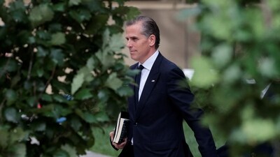 Hunter Biden, son of U.S. President Joe Biden, departs the federal court during his trial on criminal gun charges in Wilmington, Delaware, U.S., June 6, 2024. REUTERS/Hannah Beier (REUTERS)