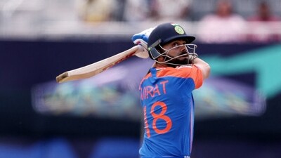 Virat Kohli of India plays a shot during the ICC Men's T20 Cricket World Cup match vs Ireland (Getty Images via AFP) Virat Kohli of India plays a shot during the ICC Men's T20 Cricket World Cup match vs Ireland (Getty Images via AFP)