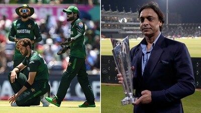 Shoaib Akhtar (R) was pained to see Pakistan go down to USA (Getty-Agency) Shoaib Akhtar (R) was pained to see Pakistan go down to USA (Getty-Agency)