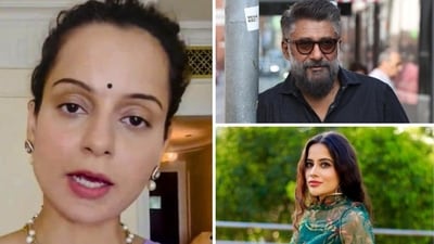 Vivek Agnihotri and Uorfi Javed reacted to Kangana Ranaut slap incident. Vivek Agnihotri and Uorfi Javed reacted to Kangana Ranaut slap incident.
