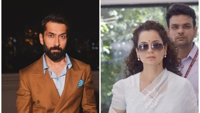 Nakuul Mehta receives criticism from Kangana Ranaut's fans for his post on CISF woman. Nakuul Mehta receives criticism from Kangana Ranaut's fans for his post on CISF woman.