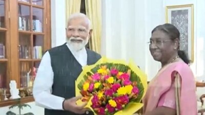 PM Modi with President Murmu