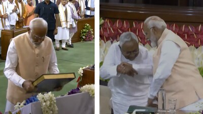PM Modi at NDA meet PM Modi at NDA meet