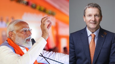 Nunzio Quacquarelli (R), the founder-president of the London-based higher education analyst, Quacquarelli Symonds (QS) lauds PM Narendra Modi. Nunzio Quacquarelli (R), the founder-president of the London-based higher education analyst, Quacquarelli Symonds (QS) lauds PM Narendra Modi.
