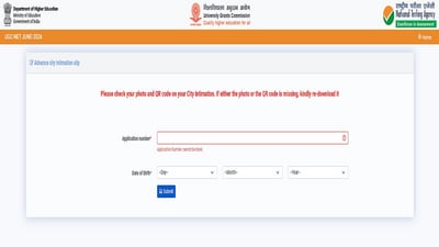 UGC NET June Exam 2024: City intimation slip out, direct link to download here UGC NET June Exam 2024: City intimation slip out, direct link to download here