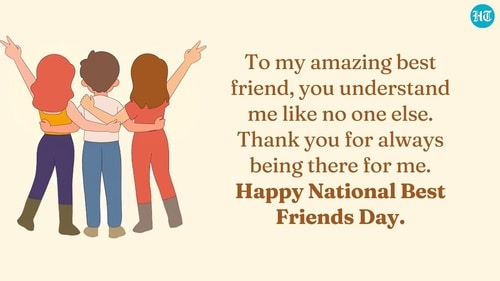 Happy National Best Friends Day 2024: National Best Friends Day falls on June 8. (HT Photo) Happy National Best Friends Day 2024: National Best Friends Day falls on June 8. (HT Photo)