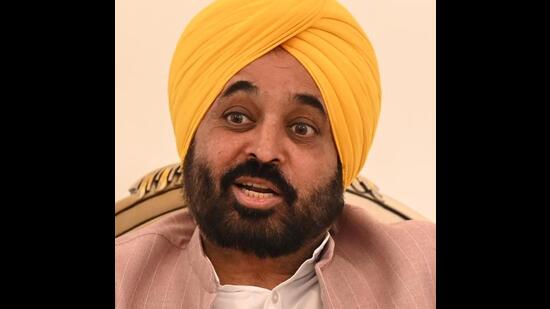 Chief minister Bhagwant Singh Mann on Friday exhorted farmers to make maximum use of surface water during the ensuing paddy season to save groundwater. (HT File)