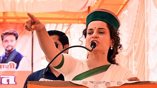 Kangana Ranaut won her Lok Sabha election from Himachal Pradesh's Mandi.