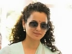 BJP MP-elect actor Kangana Ranaut during the registration process of newly-elected members of the 18th Lok Sabha in New Delhi on Friday. (PTI)