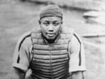 FILE - Baseball catcher Josh Gibson in an undated photo. Josh Gibson became Major League Baseball’s career leader with a .372 batting average, surpassing Ty Cobb’s .367, when records of the Negro Leagues for more than 2,300 players were incorporated after a three-year research project. (AP Photo/File) FILE - Baseball catcher Josh Gibson in an undated photo. Josh Gibson became Major League Baseball’s career leader with a .372 batting average, surpassing Ty Cobb’s .367, when records of the Negro Leagues for more than 2,300 players were incorporated after a three-year research project. (AP Photo/File)