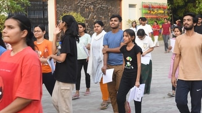 The NEET (UG) is an all India entrance test for students to want to pursue medical courses. (Photo by Santosh Kumar/ Hindustan Times)