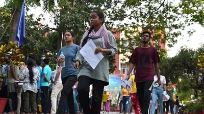 Many are demanding the cancellation of the NEET UG 2024 results that were declared and a thorough investigation into the allegations of discrepancies in the conduct of the examination. (Mushtaq/ht) Many are demanding the cancellation of the NEET UG 2024 results that were declared and a thorough investigation into the allegations of discrepancies in the conduct of the examination. (Mushtaq/ht)