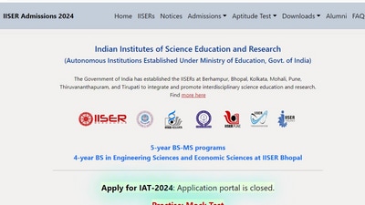 IISER IAT 2024: Aptitude test will be held tomorrow, June 9, at 9 AM.