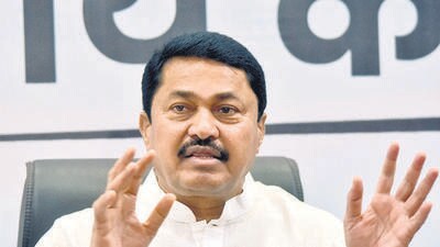 Mumbai, May 28 (ANI): Maharashtra Congress Chief Nana Patole addresses a press conference, at the party head office, in Mumbai on Tuesday. (ANI Photo) (Sandeep Anandrao Mahankal)